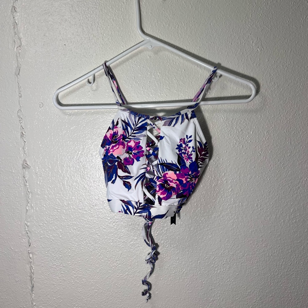 Floral Print bikini Top